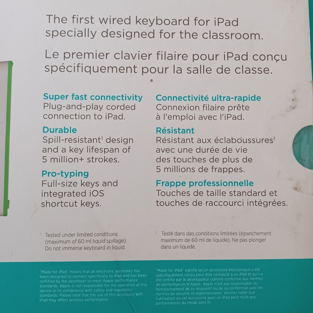 Logitech IPad keyboard (New) - Picture 4 of 4